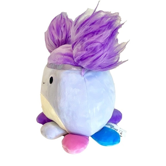 Squishmallows Squish Doos Beula Octopus 10" Purple Hair Children / Collectors - Picture 2 of 8